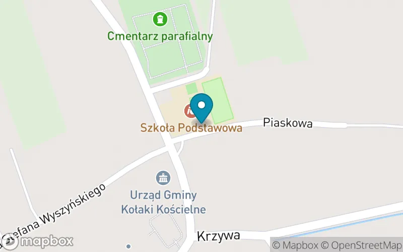 Lokalizacja: Szkoła Podstawowa im. Abp Romualda Jałbrzykowskiego w Kołakach Kościelnych