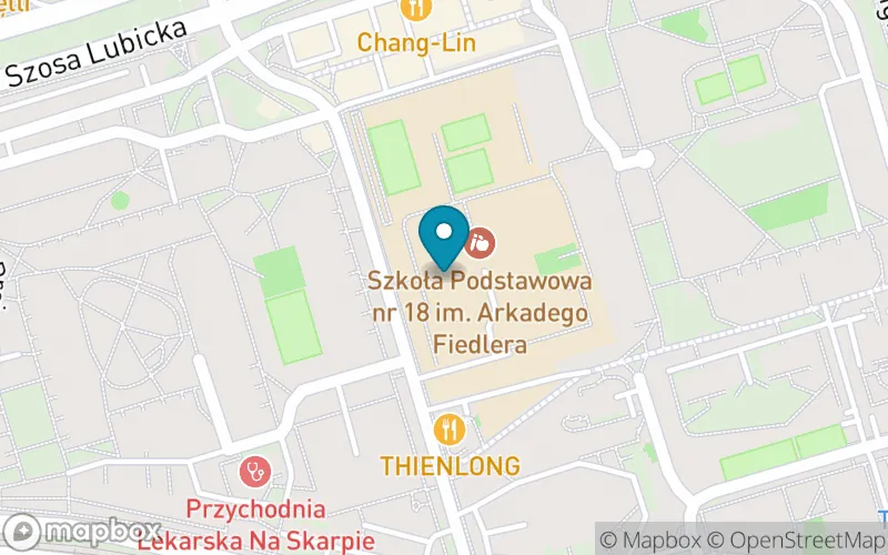 Lokalizacja: Szkoła Podstawowa nr 18 im. Arkadego Fiedlera