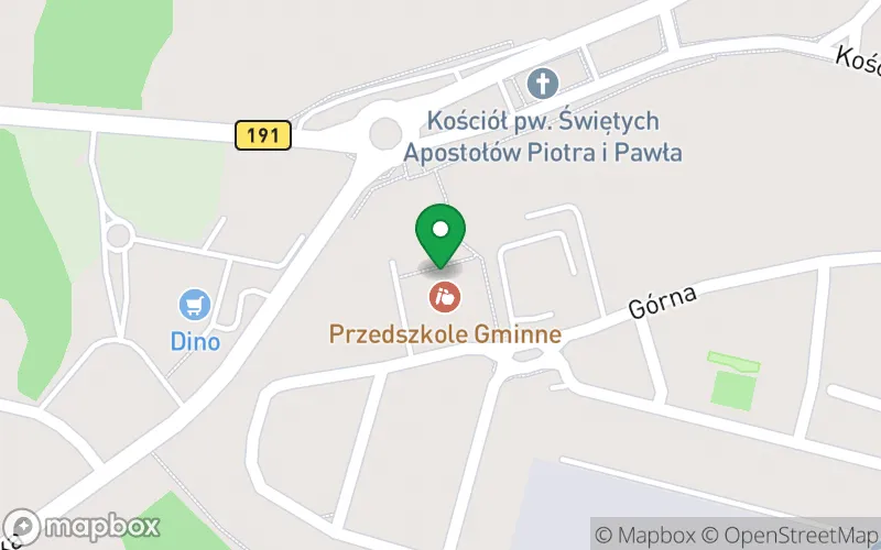 Lokalizacja: Gminne Przedszkole Publiczne w Szamocinie