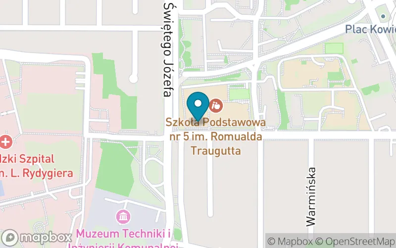 Lokalizacja: Szkoła Podstawowa nr 5 im. Romualda Traugutta