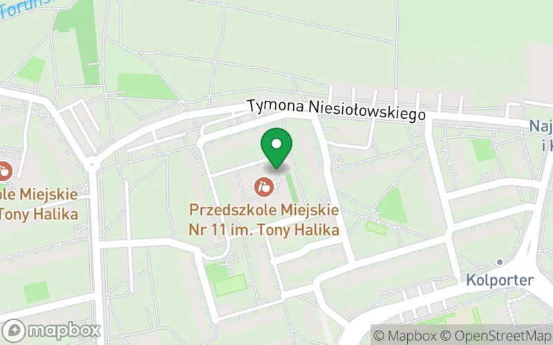 Lokalizacja: Przedszkole Miejskie nr 11 im. Tony Halika