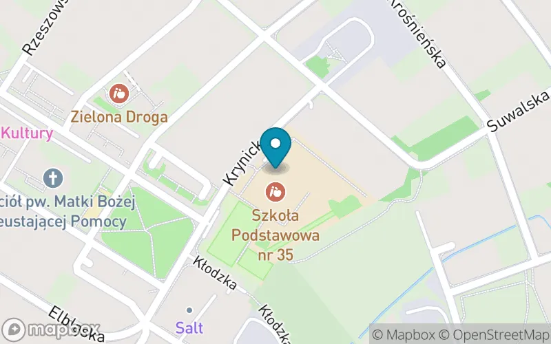 Lokalizacja: Szkoła Podstawowa nr 35 im. Polskich Olimpijczyków