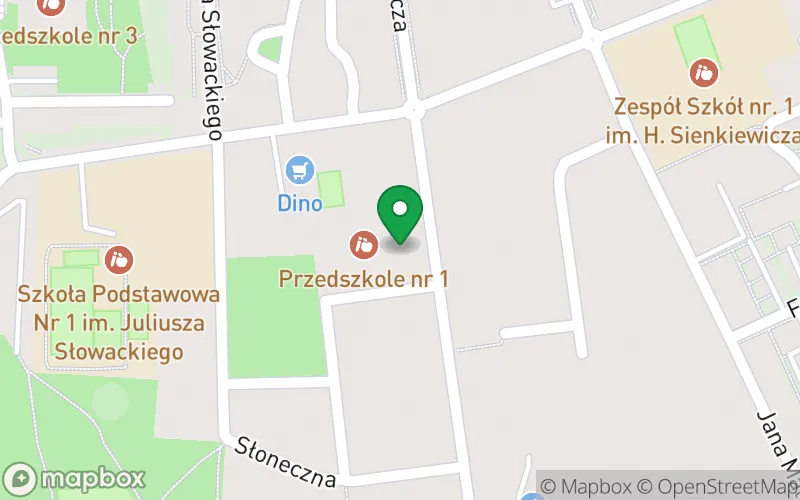 Lokalizacja: Gminne Przedszkole nr 1 w Trzciance