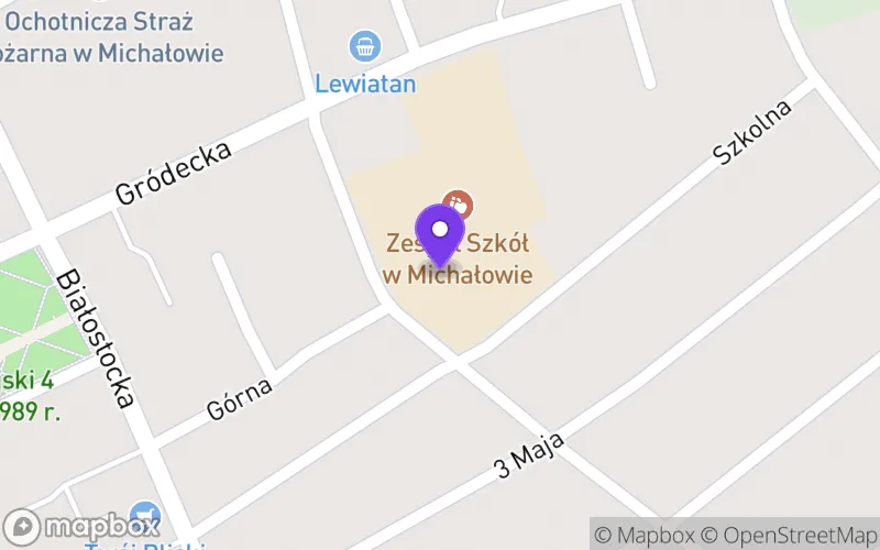 Lokalizacja: Technikum w Michałowie