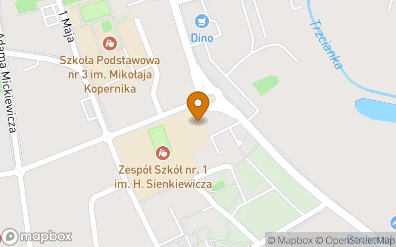 Lokalizacja: Szkoła Policealna im. Henryka Sienkiewicza w Trzciance