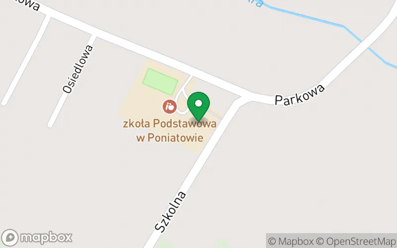 Lokalizacja: Punkt Przedszkolny w Szkole Podstawowej w Poniatowie