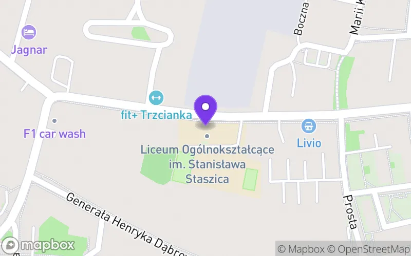 Lokalizacja: Liceum Ogólnokształcące im. Stanisława Staszica w Trzciance