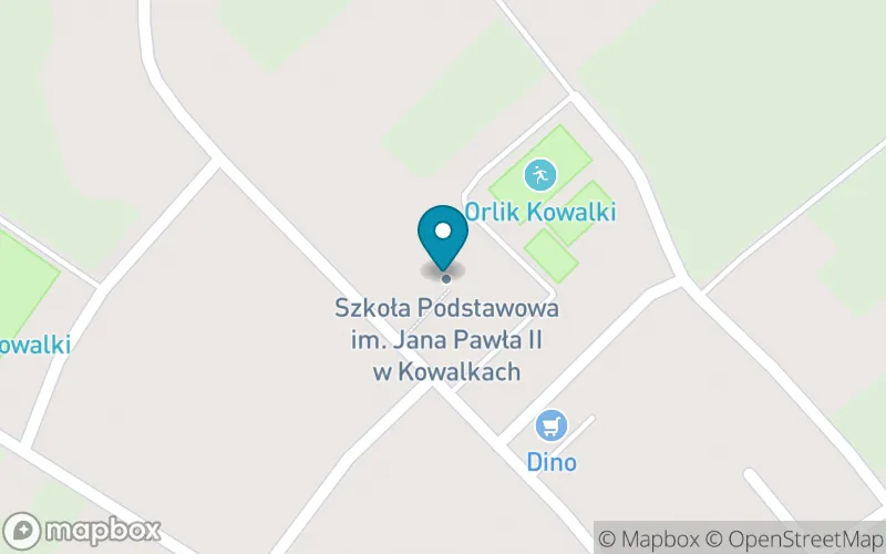 Lokalizacja: Szkoła Podstawowa im. Jana Pawła II w Kowalkach