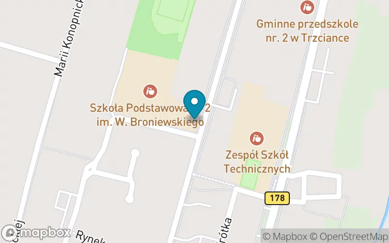 Lokalizacja: Szkoła Podstawowa nr 2 im. Wł. Broniewskiego w Trzciance