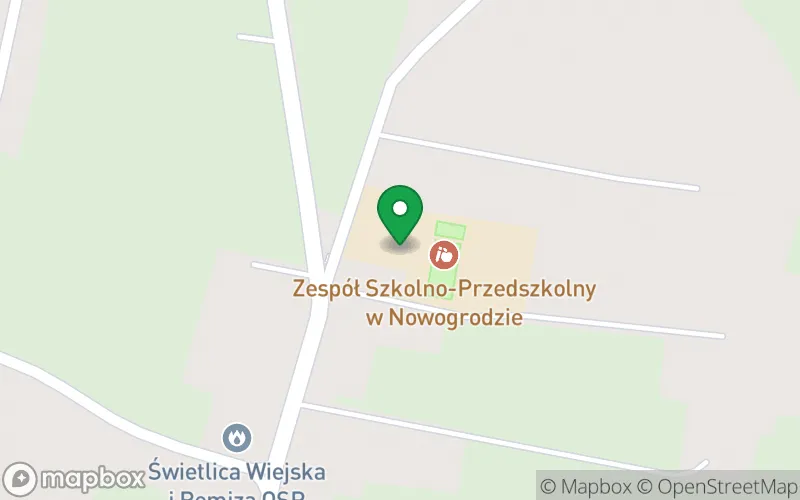 Lokalizacja: Gminne Przedszkole w Nowogrodzie