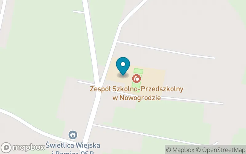 Lokalizacja: Szkoła Podstawowa im. Tadeusza Kościuszki w Nowogrodzie