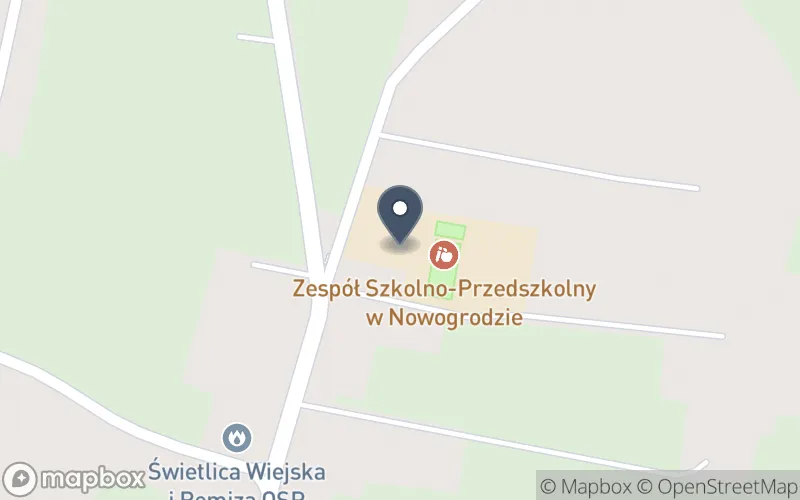 Lokalizacja: Zespół Szkolno-Przedszkolny w Nowogrodzie