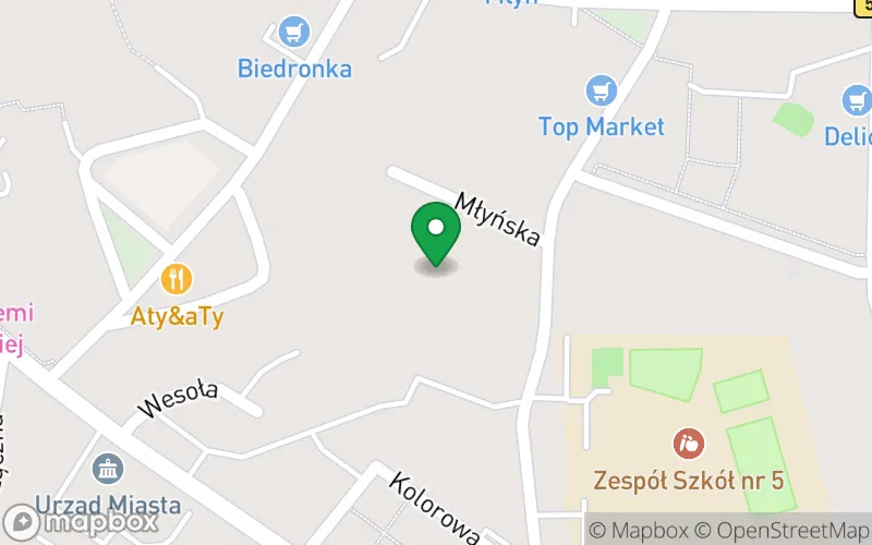 Lokalizacja: Przedszkole Miejskie nr 1 w Rypinie