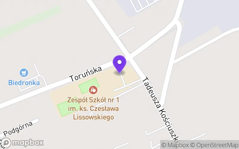 Lokalizacja: I Liceum Ogólnokształcące dla Dorosłych w Rypinie w Zespole Szkół nr 1 im. Ks. Czesława Lissowskiego w Rypinie