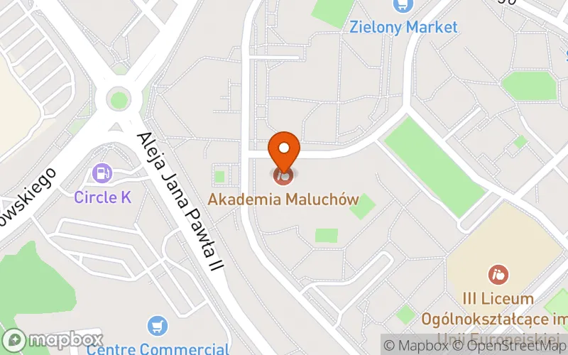 Lokalizacja: Dwujęzyczny Niepubliczny Żłobek "Stacyjkowo"