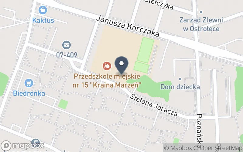 Lokalizacja: Zespół Szkół Zawodowych nr 3 im. Kardynała Stefana Wyszyńskiego w Ostrołęce