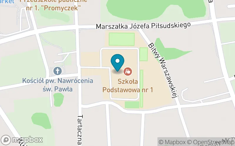Lokalizacja: Szkoła Podstawowa nr 1 im. Tadeusza Kościuszki w Solcu Kujawskim