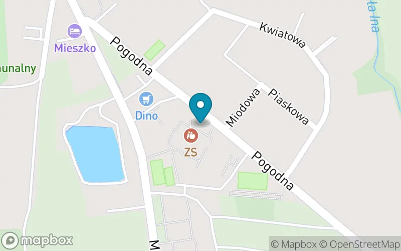 Lokalizacja: Szkoła Podstawowa w Krzęcinie