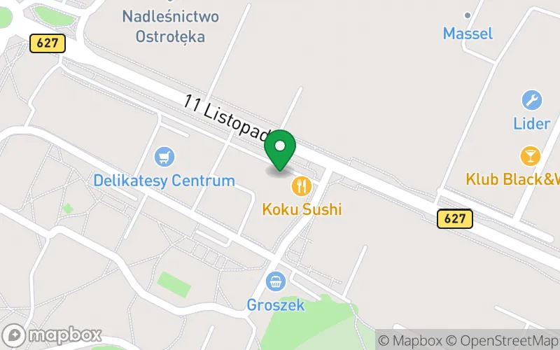 Lokalizacja: Przedszkole Niepubliczne "Promyczki" w Ostrołęce