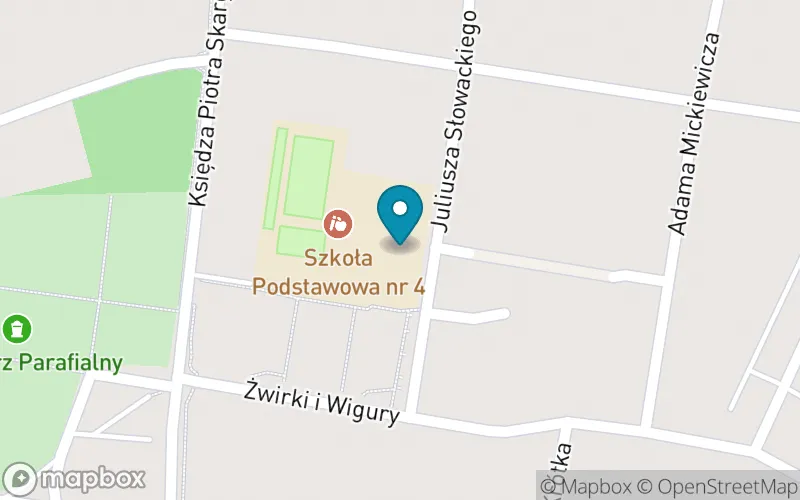 Lokalizacja: Szkoła Podstawowa nr 4 im. Marii Skłodowskiej-Curie w Solcu Kujawskim