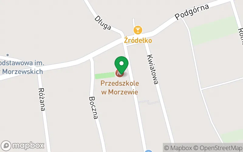Lokalizacja: Publiczne Przedszkole w Morzewie