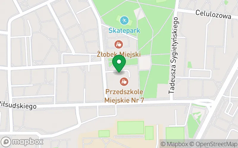 Lokalizacja: Przedszkole Miejskie nr 7 Tęczowa Kraina w Ostrołęce