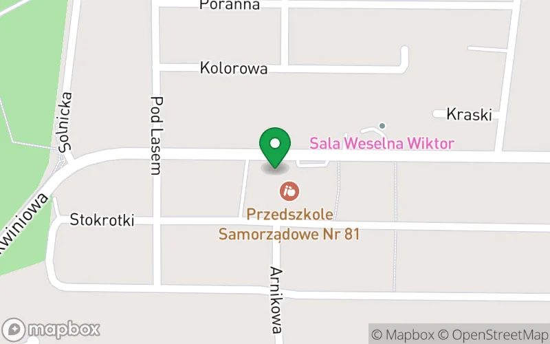 Lokalizacja: Przedszkole Samorządowe nr 81 "Brzoskwiniowy Raj" w Białymstoku