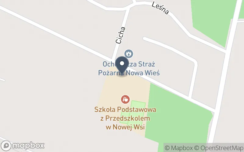 Lokalizacja: Szkoła Podstawowa z Przedszkolem w Nowej Wsi