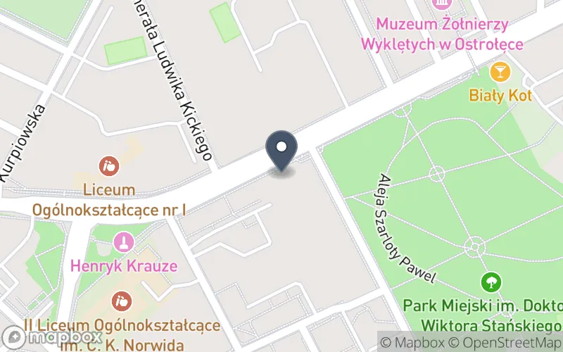 Lokalizacja: Zespół Szkół Zawodowych nr 4 im. A. Chętnika w Ostrołęce