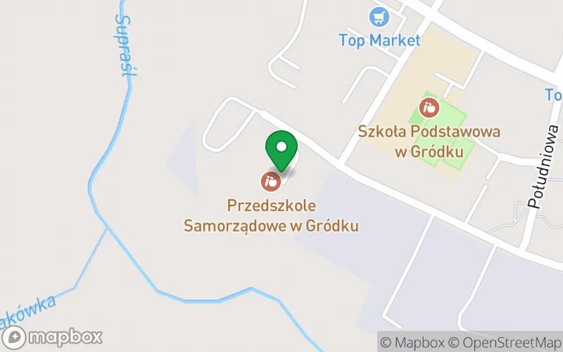 Lokalizacja: Przedszkole Samorzadowe w Gródku