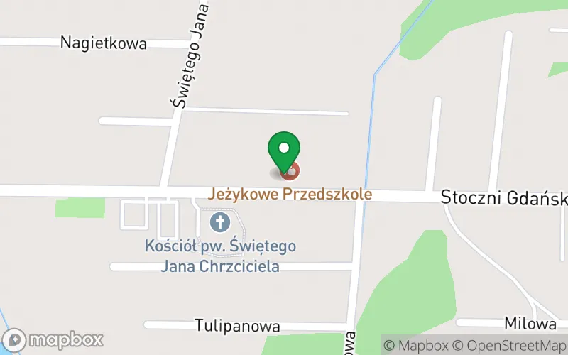 Lokalizacja: Jeżykowe Przedszkole z Oddziałami Integracyjnymi