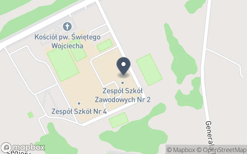 Lokalizacja: Zespół Szkół Zawodowych nr 2 im. 5. Pułku Ułanów Zasławskich w Ostrołęce