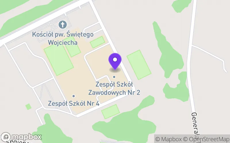 Lokalizacja: VI Liceum Ogólnokształcące Mistrzostwa Sportowego w Ostrołęce