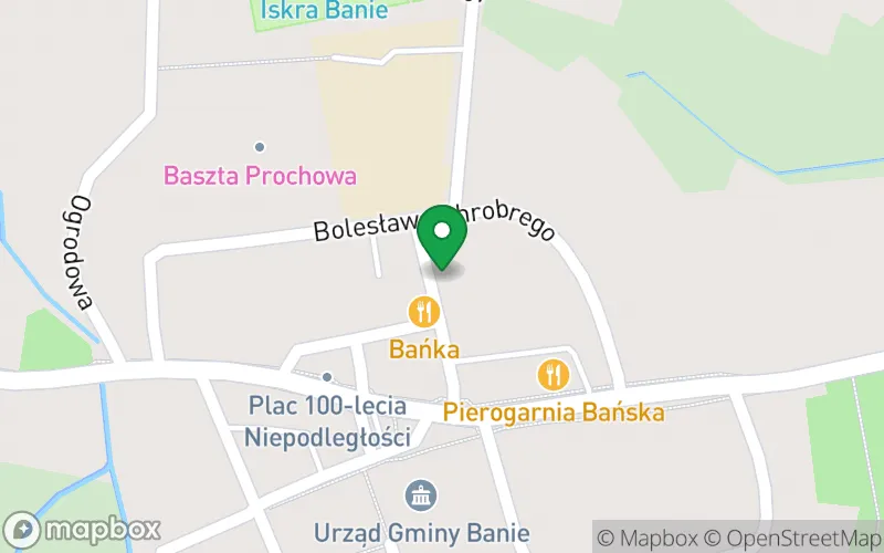 Lokalizacja: Przedszkole w Baniach