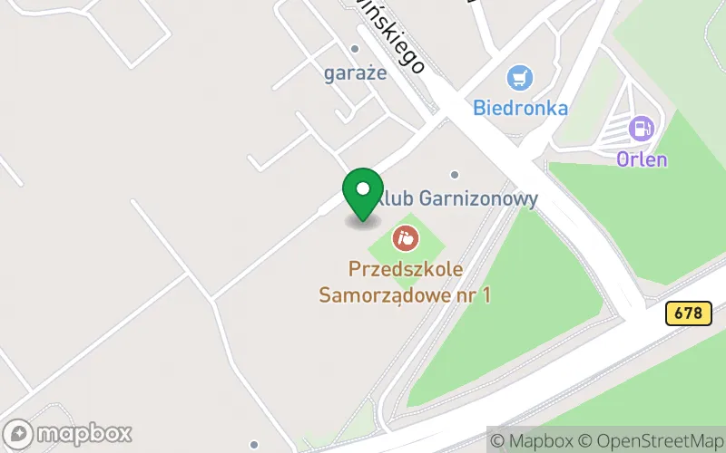 Lokalizacja: Przedszkole Samorządowe nr 1 w Białymstoku