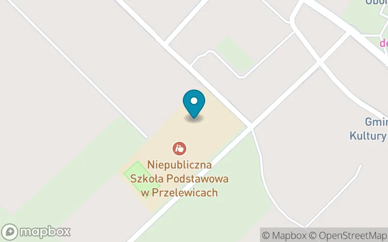 Lokalizacja: Niepubliczna Szkoła Podstawowa w Przelewicach