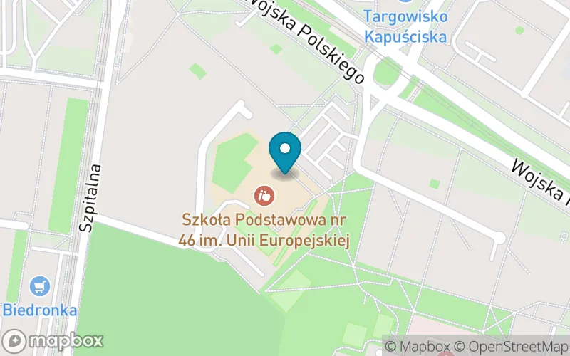 Lokalizacja: Szkoła Podstawowa nr 46 im. Unii Europejskiej z Oddziałami Dwujęzycznymi w Bydgoszczy