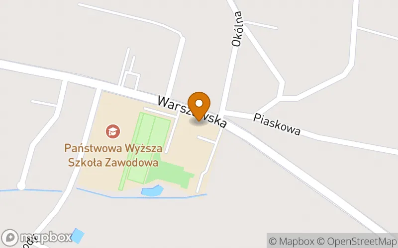 Lokalizacja: Szkoła Policealna Zawodowa Akademickiego Centrum Kształcenia przy Państwowej Akademii Nauk Stosowanych im. Ignacego Mościckiego w Ciechanowie