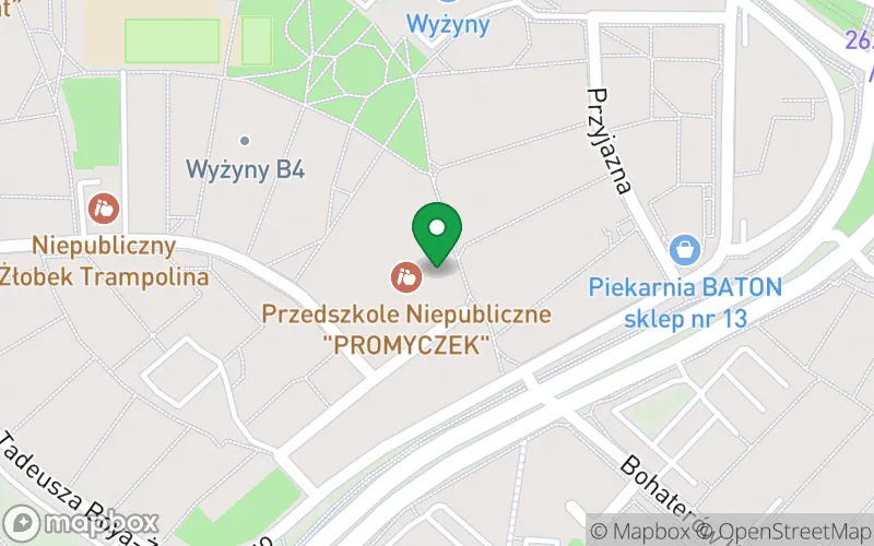 Lokalizacja: Przedszkole Niepubliczne "Promyczek" w Bydgoszczy