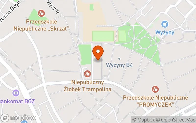 Lokalizacja: Niepubliczny Żłobek Trampolina