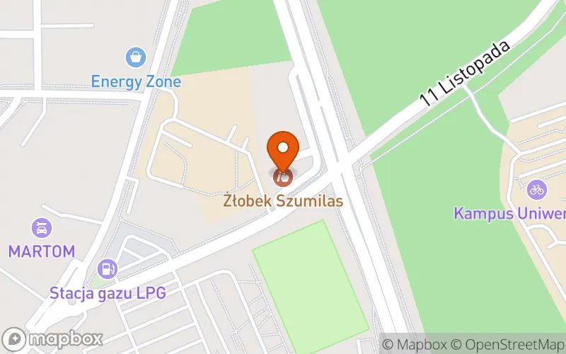 Lokalizacja: Żłobek Szumilas