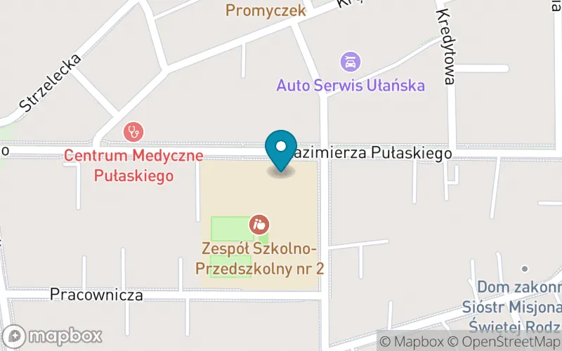 Lokalizacja: Zespół Szkolno-Przedszkolny nr 2 w Białymstoku, Szkoła Podstawowa nr 14 z Oddziałami Integracyjnymi im. Kazimierza Pułaskiego w Białymstoku