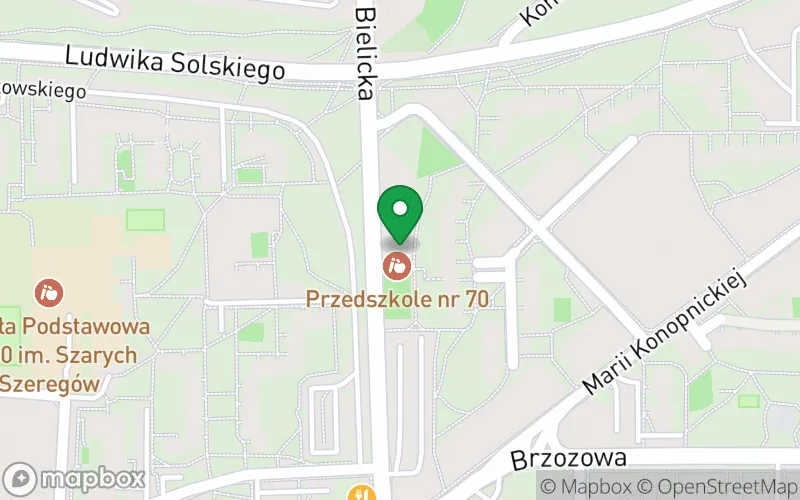 Lokalizacja: Przedszkole nr 70 "Stokrotka"