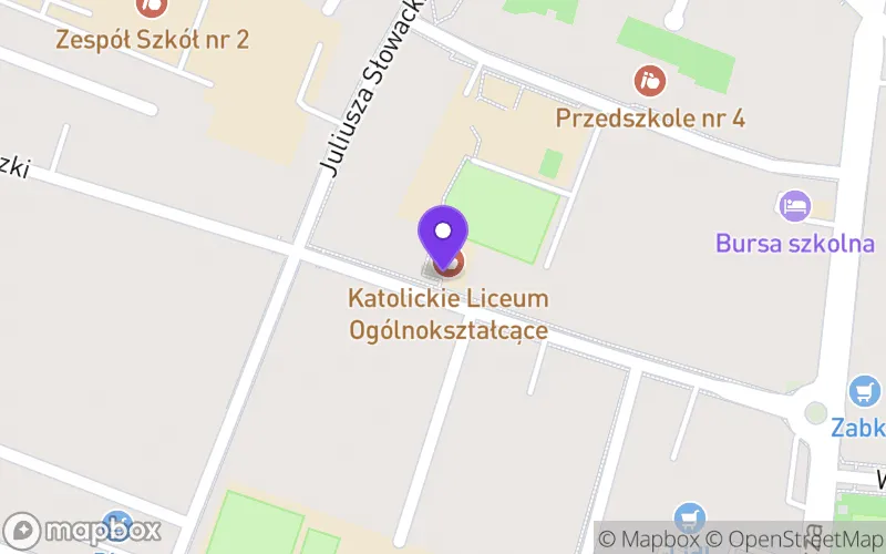 Lokalizacja: Katolickie Liceum Ogólnokształcące