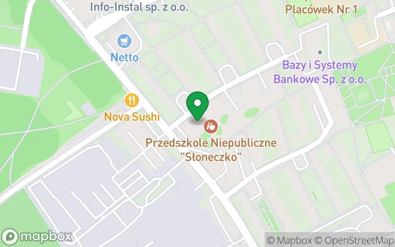 Lokalizacja: Przedszkole Niepubliczne "Słoneczko" w Bydgoszczy