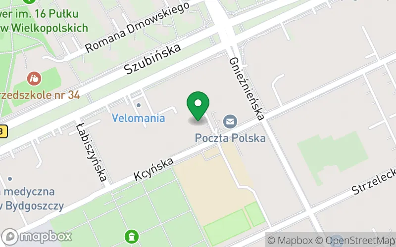 Lokalizacja: Terapeutyczny Punkt Przedszkolny "Pozytywka" w Bydgoszczy