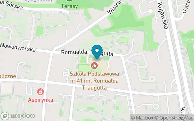 Lokalizacja: Szkoła Podstawowa nr 41 im. Romualda Traugutta z Oddziałami Sportowymi w Bydgoszczy