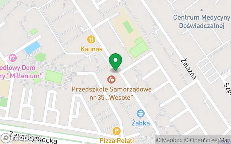 Lokalizacja: Przedszkole Samorządowe nr 35 "Wesołe" w Białymstoku