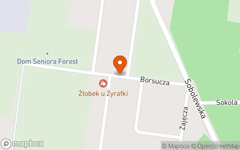 Lokalizacja: Niepubliczny Żłobek " U Żyrafki" Agnieszka Bondaruk