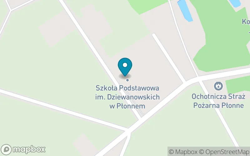 Lokalizacja: Szkoła Podstawowa im. Dziewanowskich w Płonnem